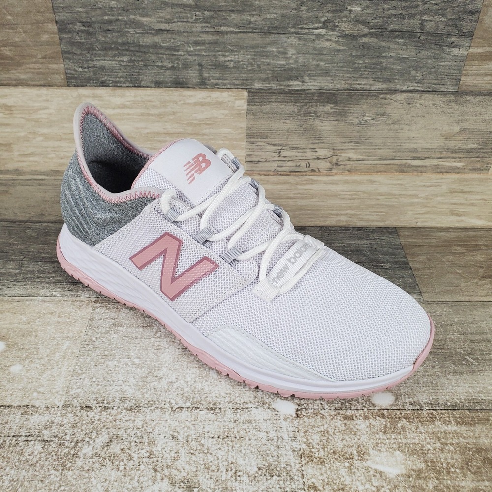 New Balance Fresh Foam ROAV Womens Golf Shoes Sz 7.5 Running White Lace-Up